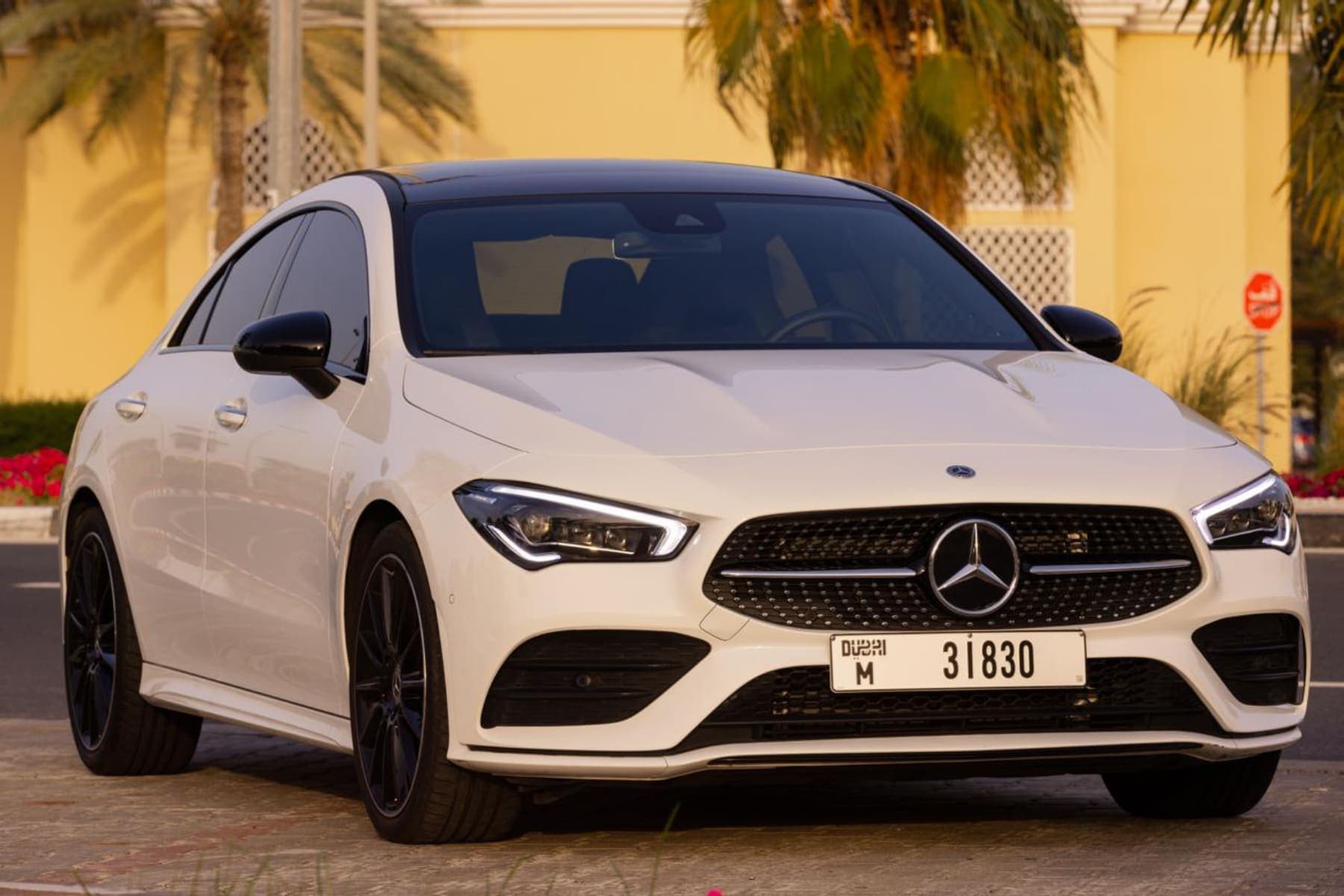 Mercedes-Benz CLA-Class CLA 250 AMG Line 2024 - Luxury Coupe for rent in Dubai